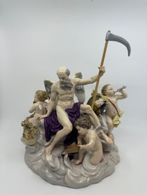 A Meissen group emblematic of Air