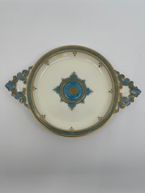 Rare Antique Sevres Lion Footed Tray
