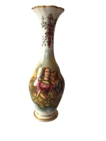 Antique Old Paris French Porcelain Vase