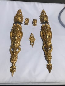 Antique French gilt bronze NAPOLEON III ORMOLU