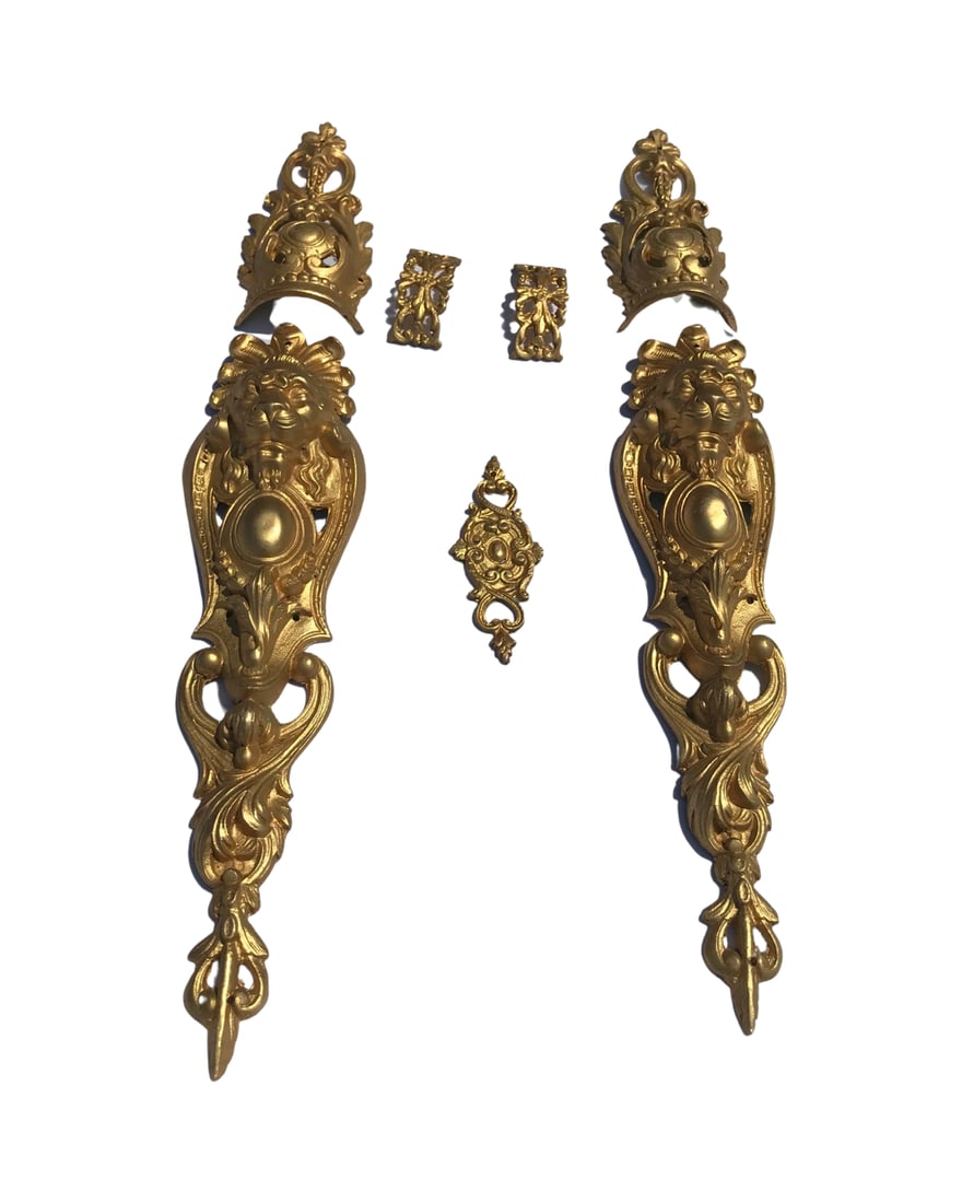 Antique French gilt bronze NAPOLEON III ORMOLU (1 of 1)