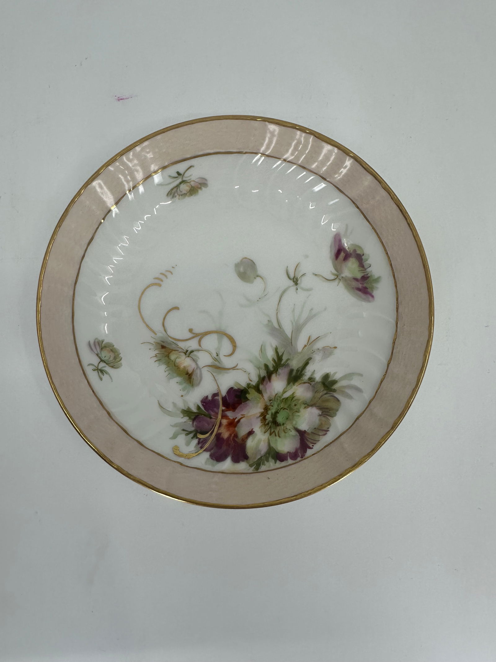 Antique KPM Floral Plate (1 of 2)