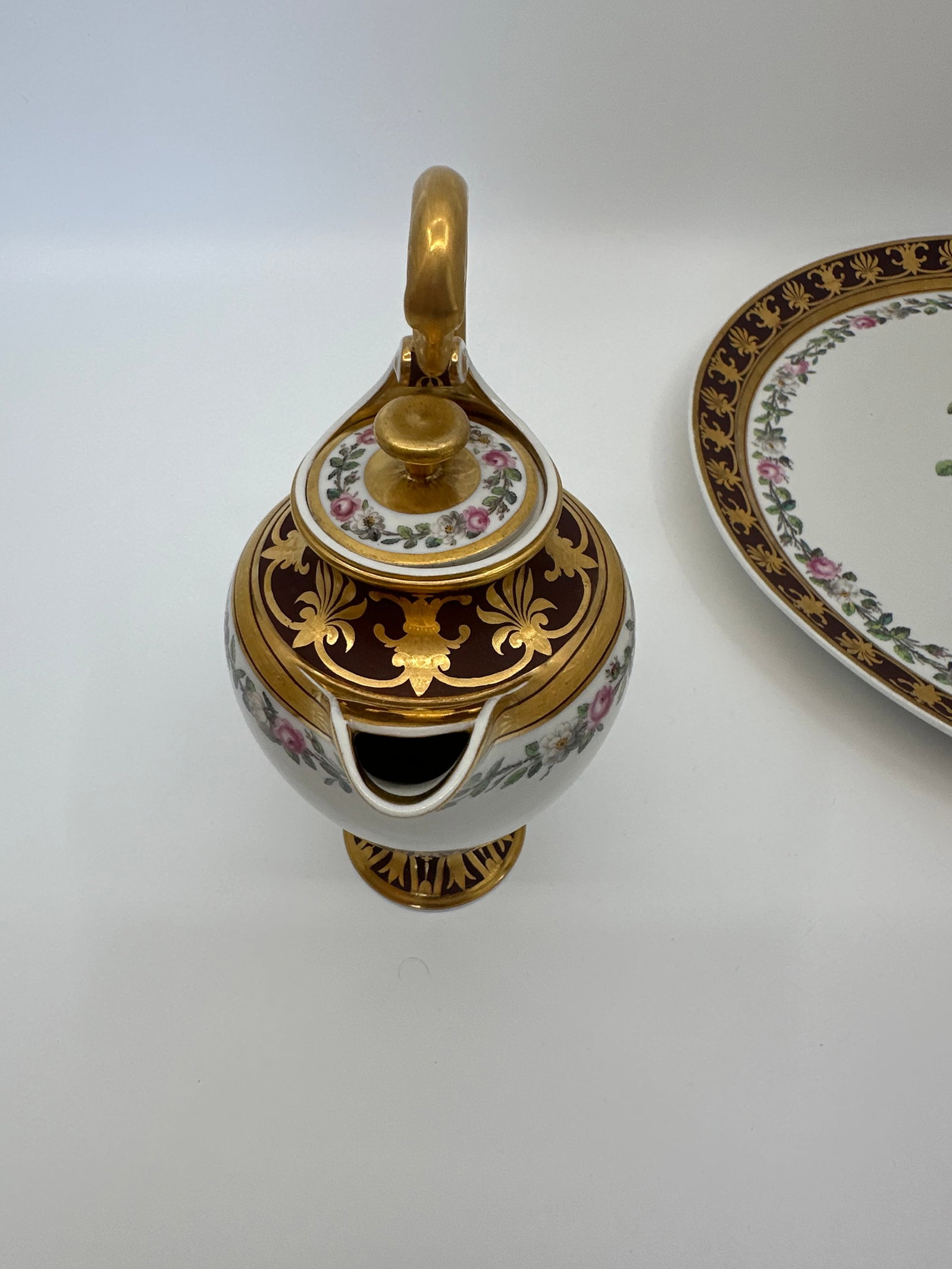Antique KPM empire tea set - 10