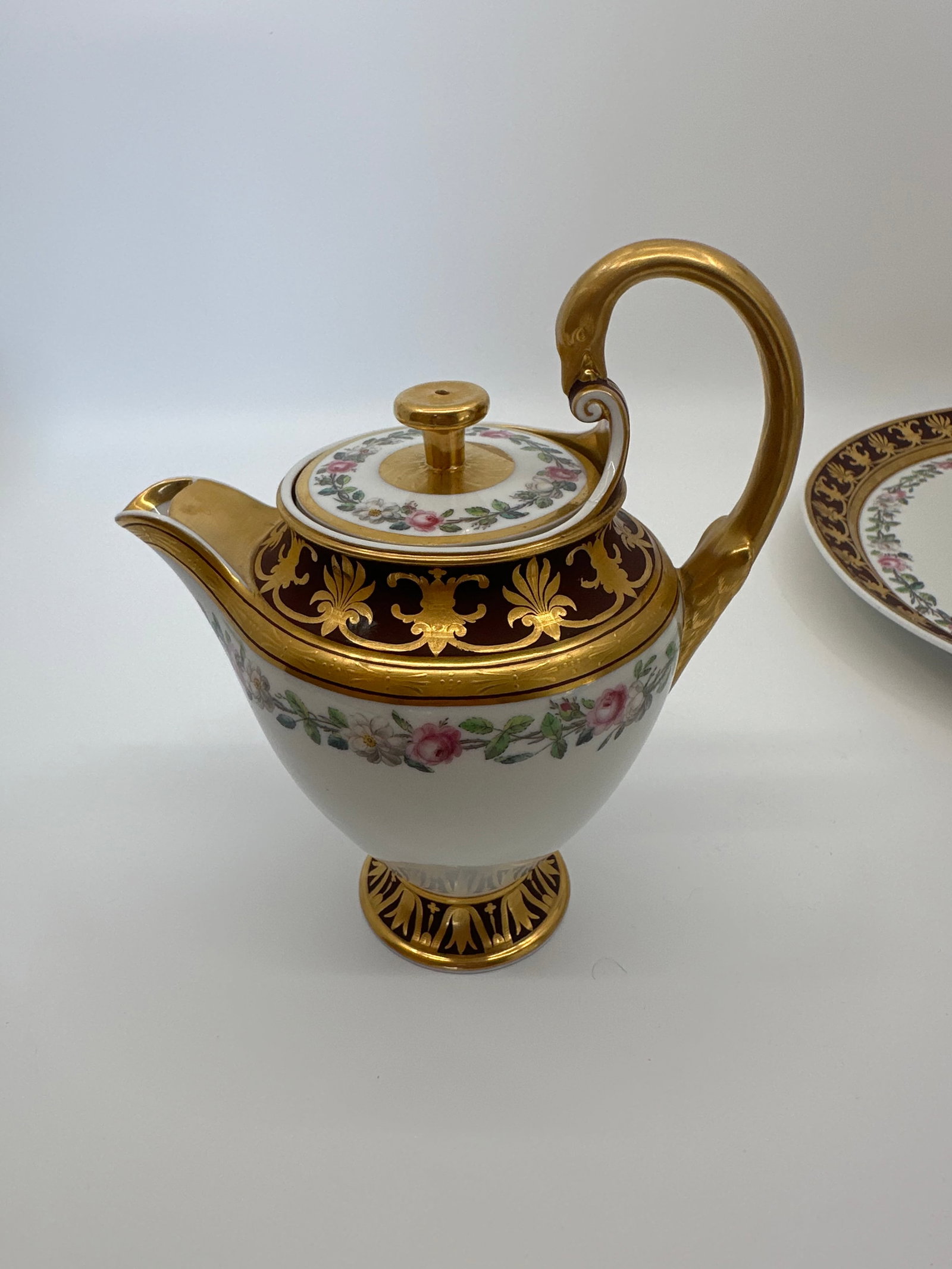 Antique KPM empire tea set - 13
