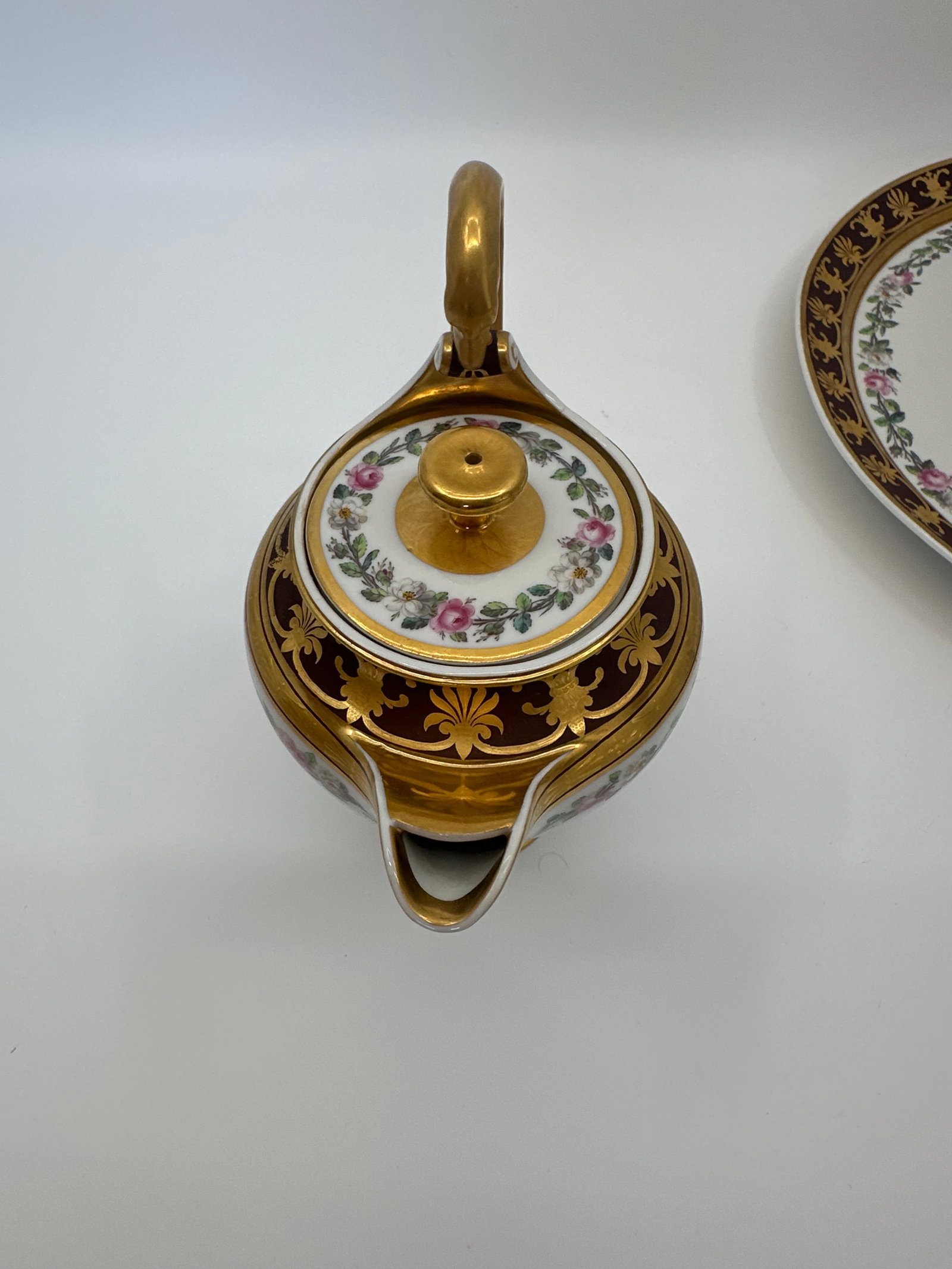 Antique KPM empire tea set - 15