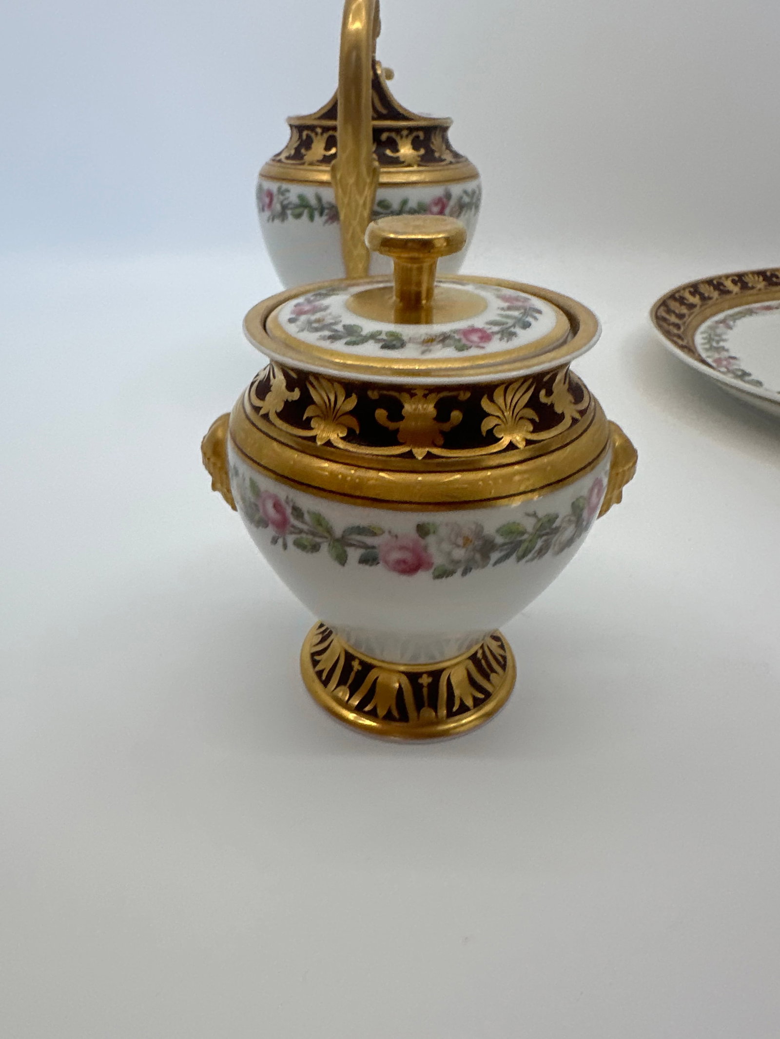 Antique KPM empire tea set - 17
