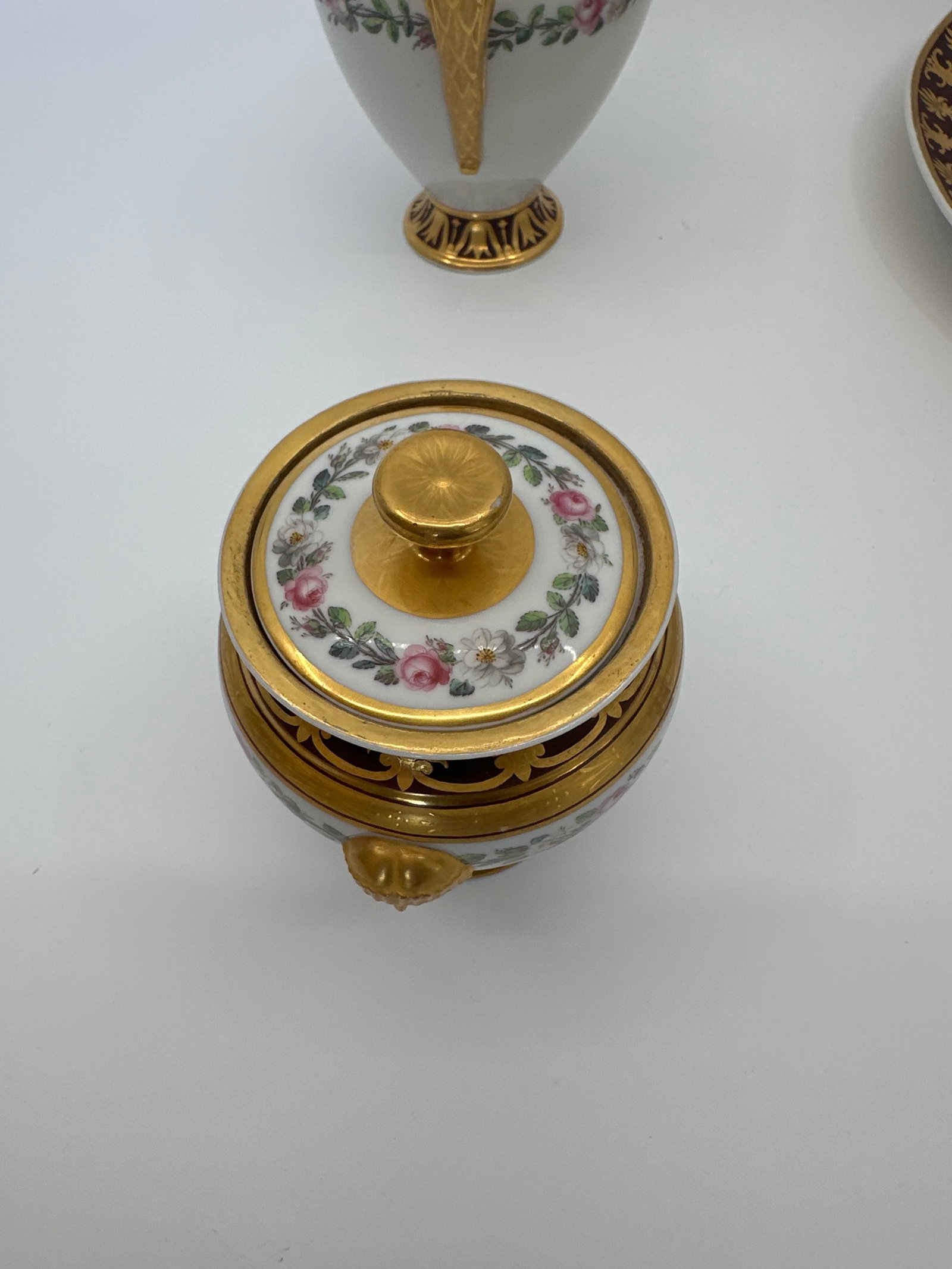 Antique KPM empire tea set - 19