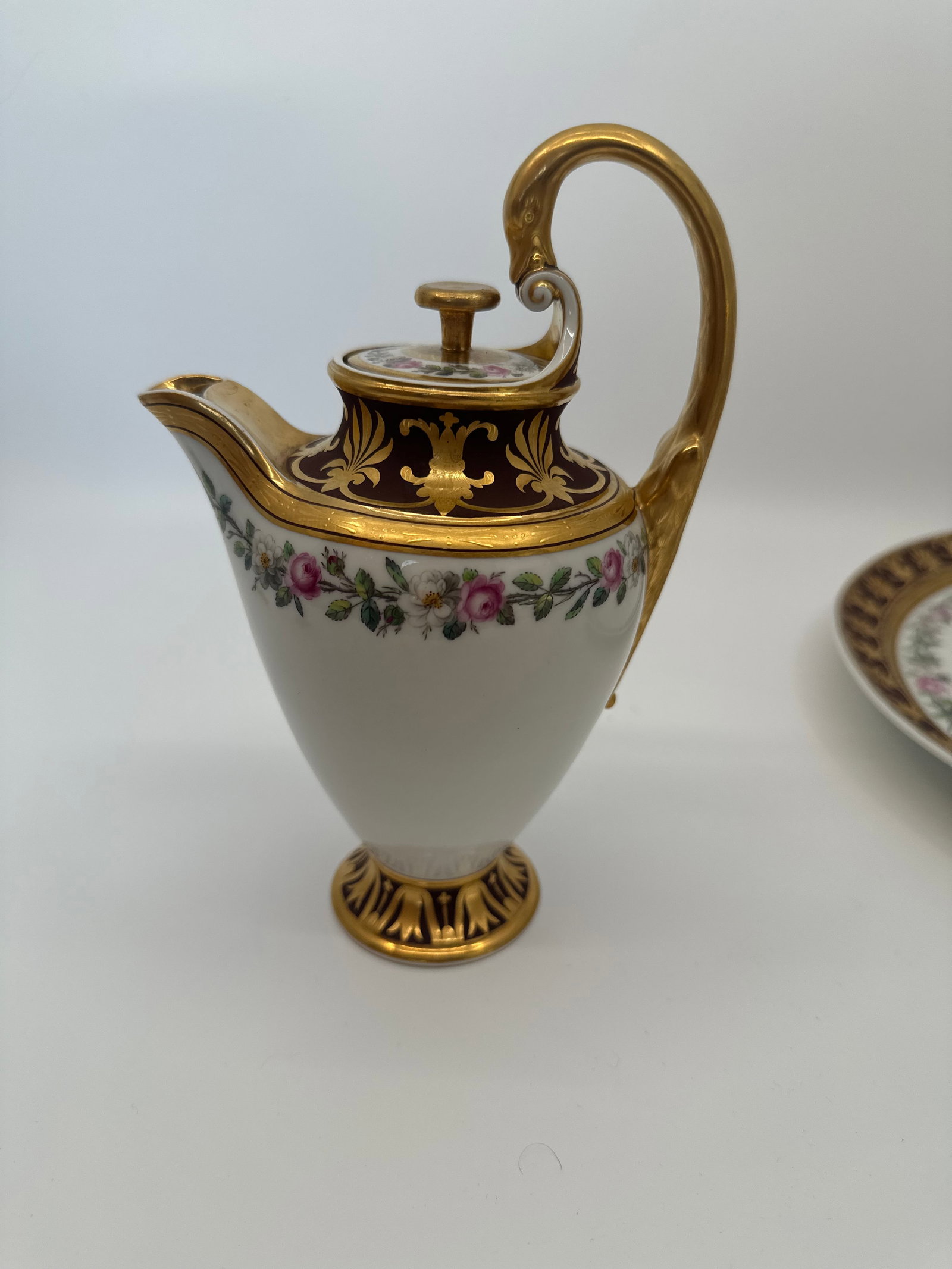 Antique KPM empire tea set - 7