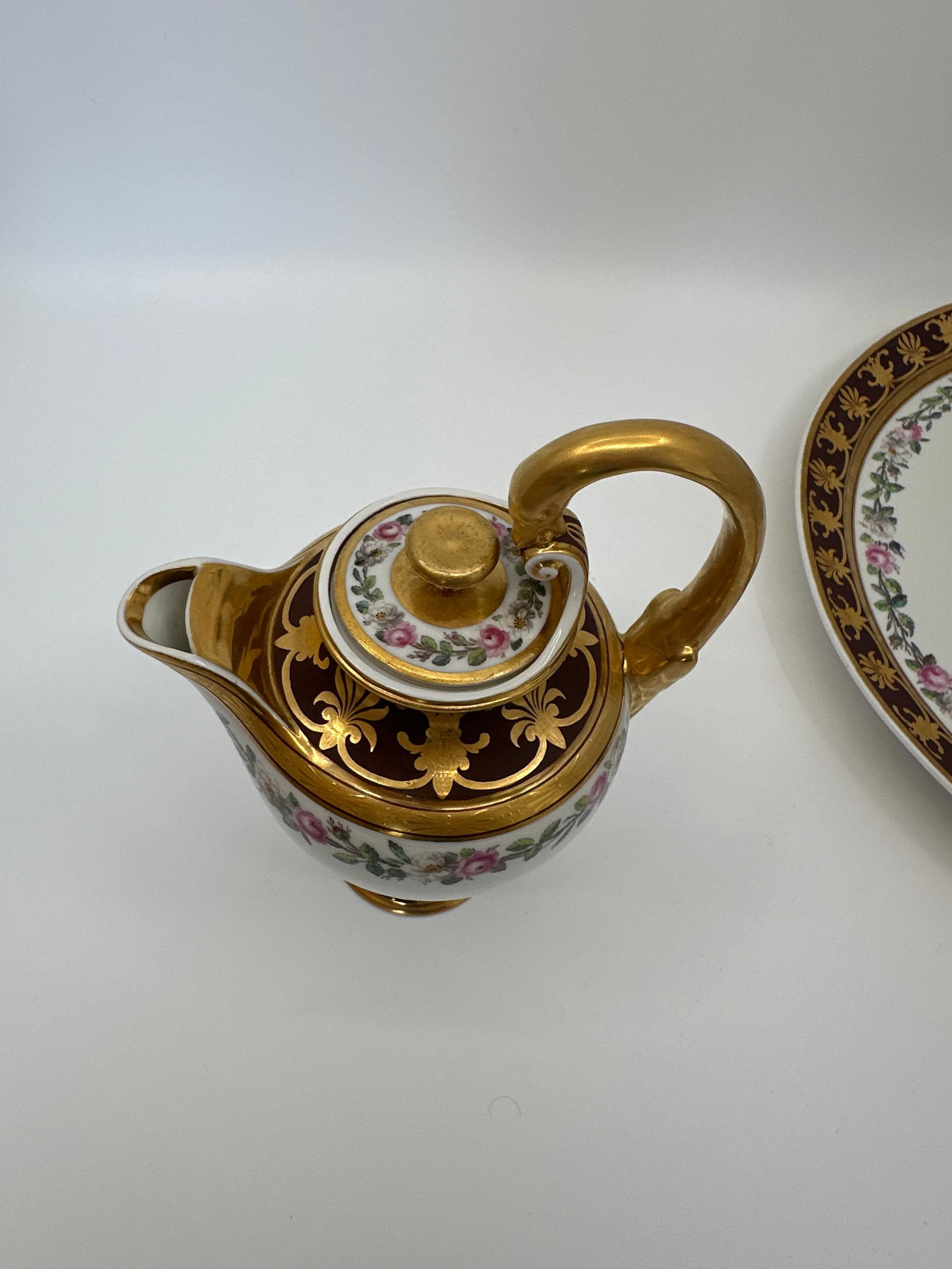Antique KPM empire tea set - 8