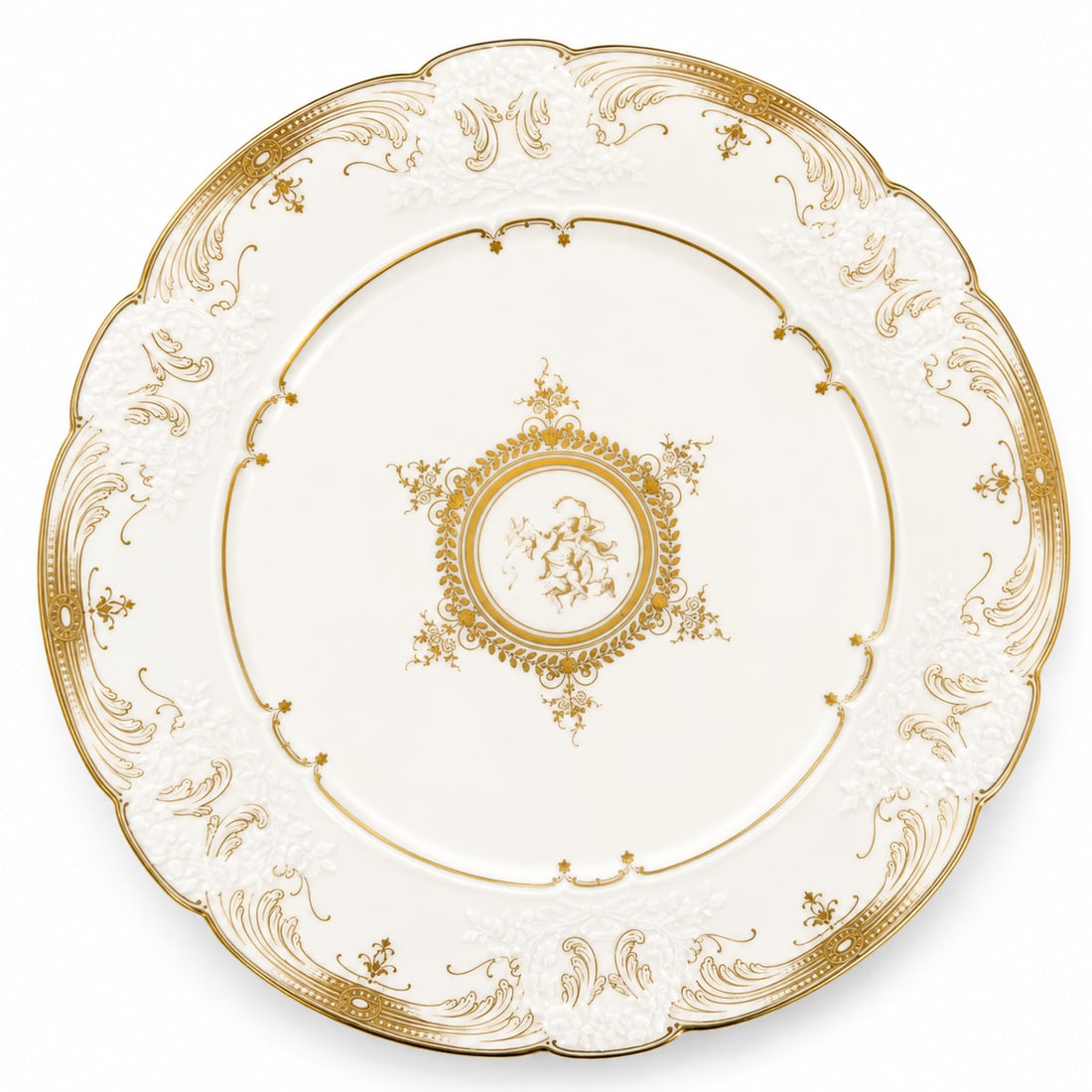 GORGEOUS Sevres 1887 MUSEUM QUALITY Plate (1 of 5)