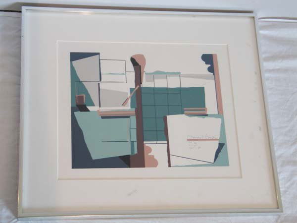 Michael Graves, architect, silkscreen 1976: Michael Graves, architect, silkscreen 1976 12.5"h, 15"w.