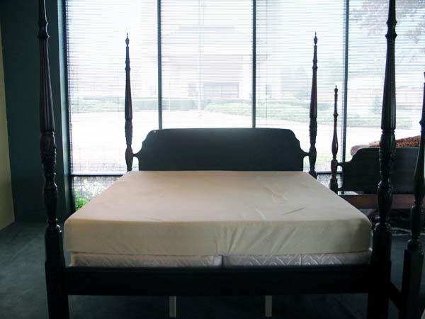 Mahogany King-size Poster Bed