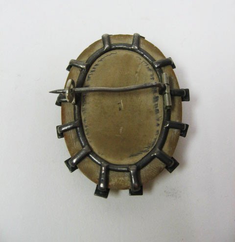 A 19th C Carved Stone Cameo - 2