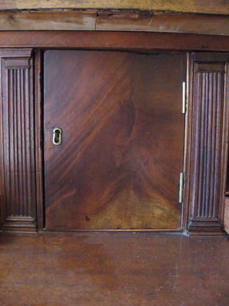 A George III Secretary Chest on Chest, - 4
