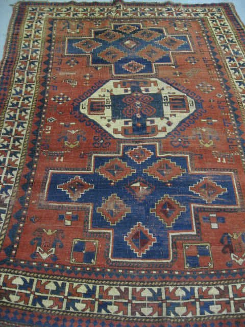 An Antique Kazak Lori Pambak Rug,