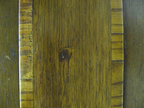 A Miniature Walnut Chest of Drawers, - 5