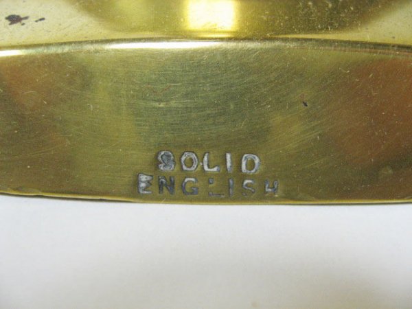 Four Early Brass Candlesticks, - 4