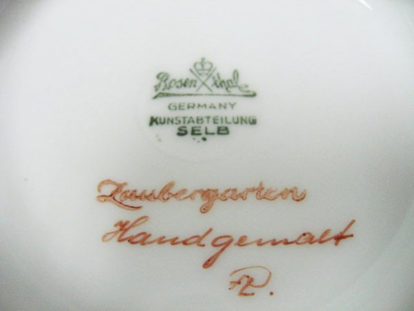 A Rosenthal Porcelain Vase, - 5