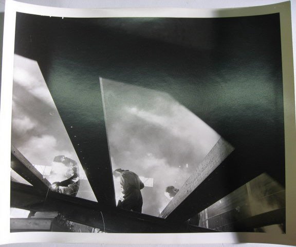 Torkel Korling Black / White Photo workers weldin