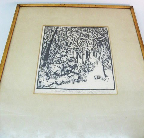 Wharton Esherick (1887-1970) Woodblock Print - 2