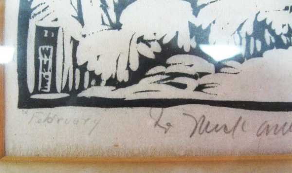 Wharton Esherick (1887-1970) Woodblock Print - 3