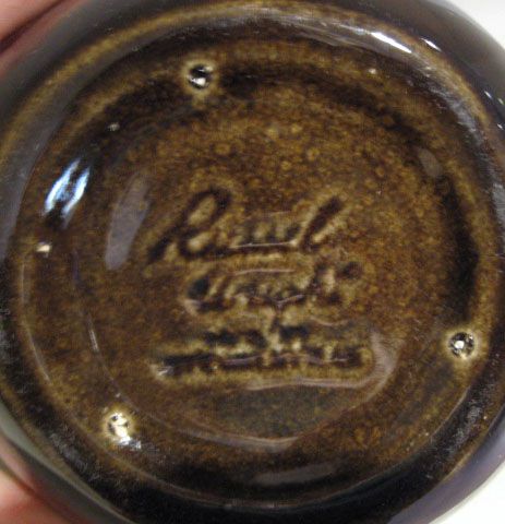 4 Pieces Pottery: Puerto Rico mug, Russel Wright teapot (wrong lid), etc.