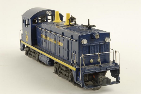 Lionel O gauge #624 C & O Yard Switching Engine, - 2