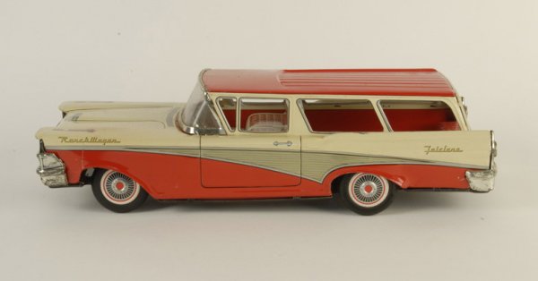 Japanese Tin 1959 Ford Fairlane Station Wagon - 2