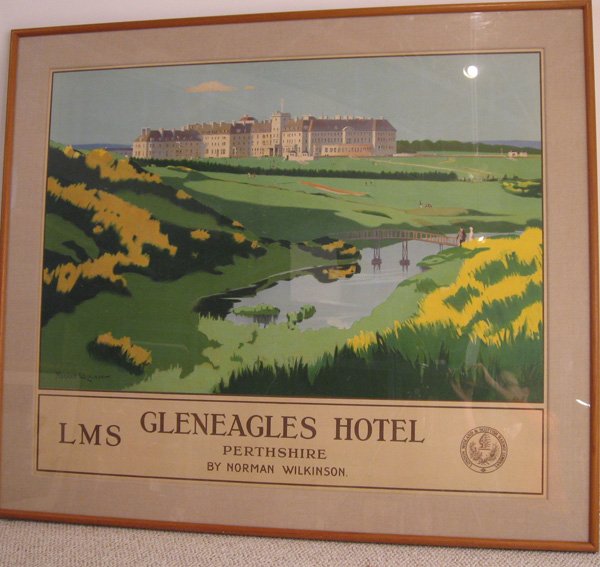 "Gleneagles Hotel" London Midland& Scottish