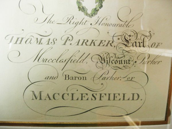 Set of 4 English Heraldry Handcolored Engravings - 2