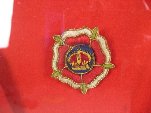Old British Army Jacket in shadow box frame - 4