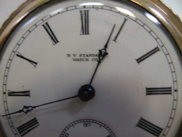 New York Standard Hunting Case Pocket Watch - 5