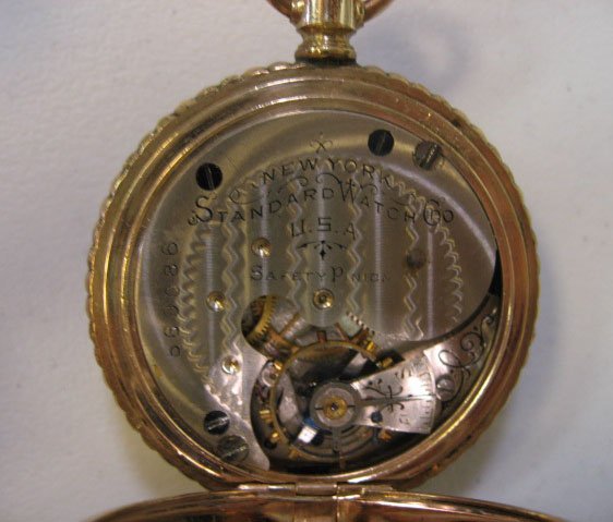 New York Standard Hunting Case Pocket Watch - 6