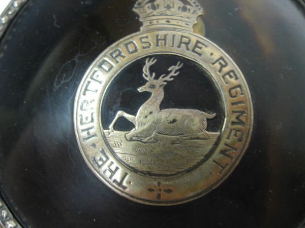 The Hertfordshire Regiment Stud Box - 3