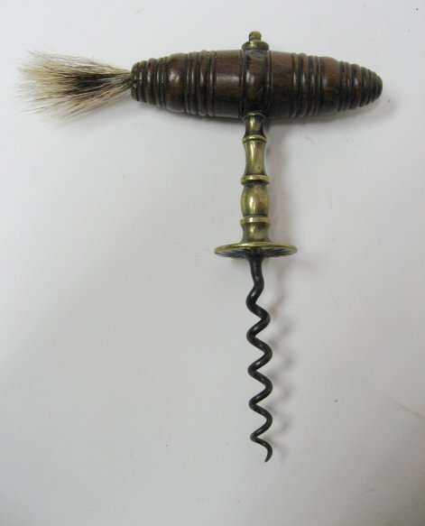 Early 19th c. Rosewood Handle Corkscrew