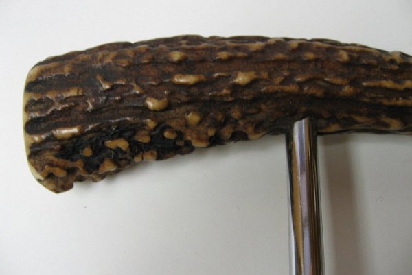 Old Antler Handle Corkscrew - 2