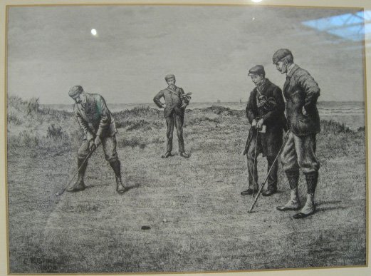 C.E Brock Etchings:"The Put" and "The Drive", - 3