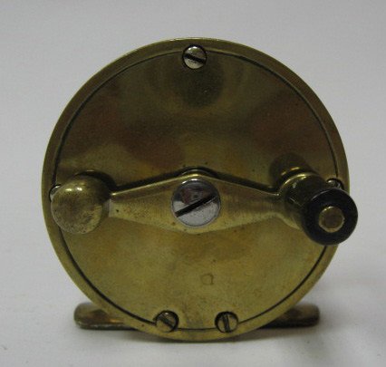 19th c. English Brass Fly Wheel,