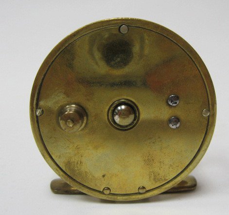 19th c. English Brass Fly Wheel, - 2