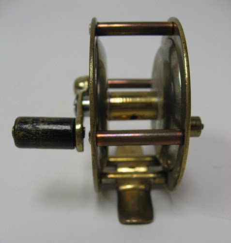 19th c. English Brass Fly Wheel, - 3