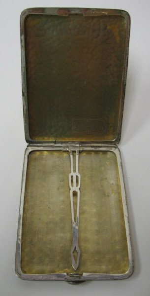 Sterling Card or Cigarette Case w/ monogram - 3