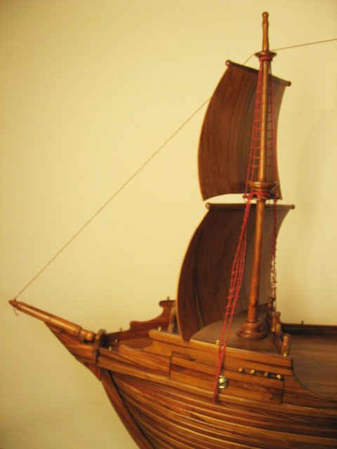 "Mayflower" Ship Bar / Cabinet by Heritage Range - 3