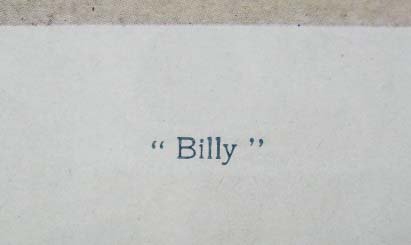 Vanity Fair Print: "Billy" of Vanity Fair - 3