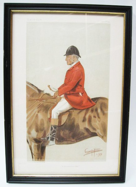 Vanity Fair Print: "A Leicestershire Man"