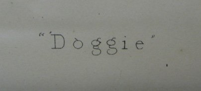 Vanity Fair Print: "Doggie" from Dec. 6, 1884 - 4