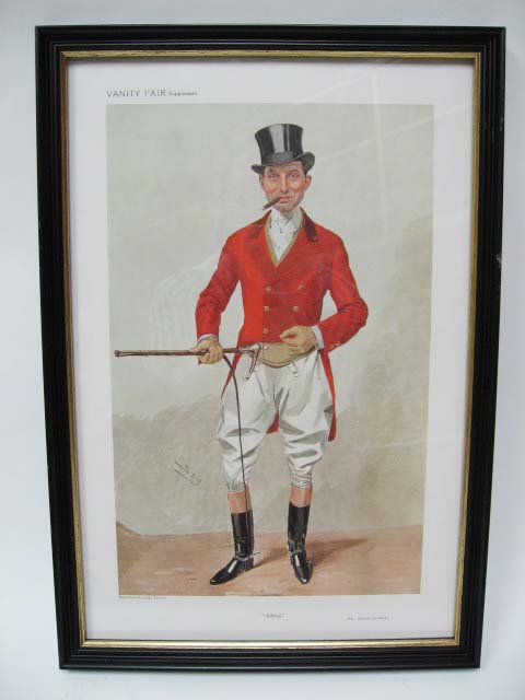 Vanity Fair Print: "Alfred" from Vanity Fair