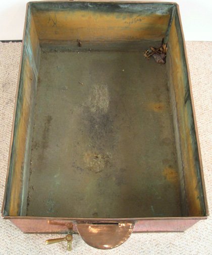 English Copper Brewery Pan w/ tap, c. 1880 - 2
