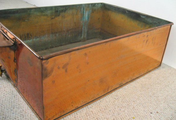 English Copper Brewery Pan w/ tap, c. 1880 - 3