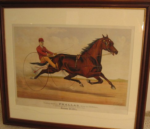 Currier & Ives Print: "Phallas", dated 1883