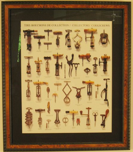 Print of Corkscrews